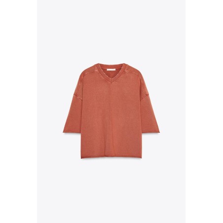 SUDADERA FELPA EFECTO LAVADO